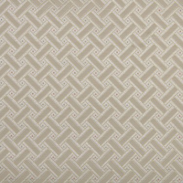 54"" Wide D135 Gold, White, Red And Green, Lattice Brocade Upholstery Fabric By The Yard