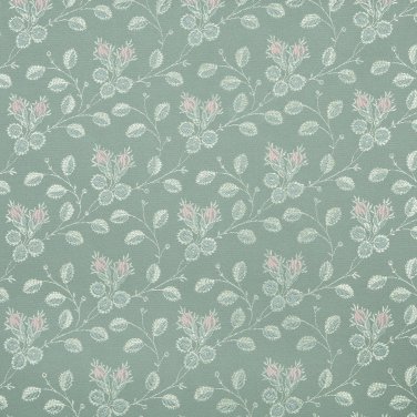 54"" Wide D146 Gold, Pink And Blue, Floral Brocade Upholstery Fabric By The Yard