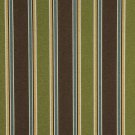 54"" Wide C425 Green Brown Blue Gold Striped Outdoor Indoor Marine Upholstery Fabric By The Yard