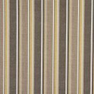 54"" Wide C427 Grey, Beige And Gold, Striped Outdoor, Indoor, Marine Upholstery Fabric By The Yard