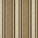 54"" Wide C430 Beige Blue Green Brown Striped Outdoor Indoor Marine Upholstery Fabric By The Yard