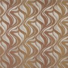 54"" Wide F517 Brown And Silver, Chenille Upholstery Fabric By The Yard