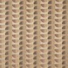54"" Wide F522 Beige, And Brown, Half Circles Chenille Upholstery Fabric By The Yard