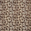 54"" Wide F525 Brown And Grey, Abstract Chenille Upholstery Fabric By The Yard