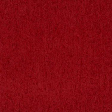 54"" Wide A855 Red, Solid Chenille Upholstery Fabric By The Yard