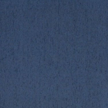 54"" Wide A872 Blue, Solid Chenille Upholstery Fabric By The Yard