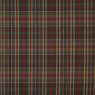 54"" Wide H479 Red, Green Gold And Blue, Textured Plaid Upholstery Grade Fabric By The Yard