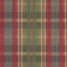 54"" Wide F153 Green, Blue, Red And Yellow, Plaid Chenille Upholstery Grade Fabric By The Yard