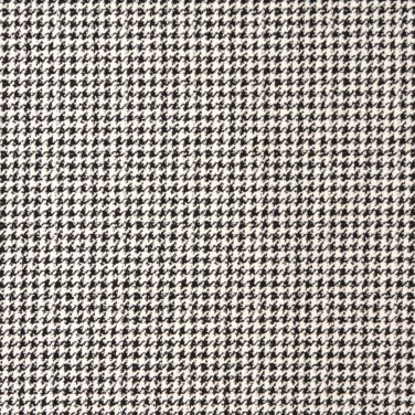54"" Wide E280 Black And White, Hounds Tooth Upholstery Grade Fabric By The Yard