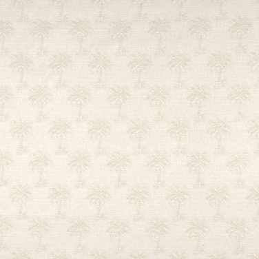 A077 Beige Tropical Textured Palm Trees Upholstery Fabric By The Yard | 54"" Wide