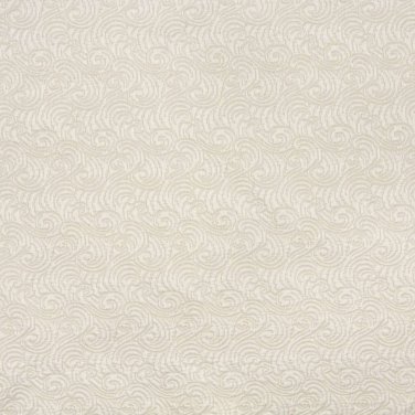 A088 Off White Abstract Swirls Upholstery Fabric By The Yard | 54"" Wide