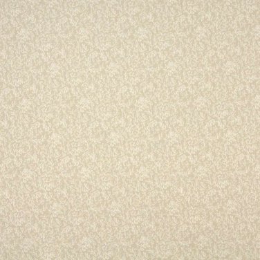 A101 Beige And Ivory Small Leaves Upholstery Fabric By The Yard | 54"" Wide