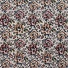 54"" Wide F654 Green, Red And Beige, Floral Tapestry Upholstery Fabric By The Yard