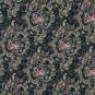 54"" Wide F642 Navy, Gold And Burgundy, Floral Tapestry Upholstery Fabric By The Yard