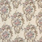 54"" Wide B773 Burgundy, Green And Blue, Floral Tapestry Upholstery Fabric By The Yard