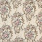 54"" Wide B773 Burgundy, Green And Blue, Floral Tapestry Upholstery Fabric By The Yard