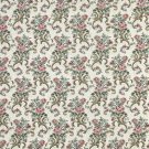 54"" Wide H860 Burgundy, Green And Ivory, Floral Tapestry Upholstery Fabric By The Yard