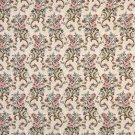 54"" Wide H858 Pink, Beige And Green, Floral Tapestry Upholstery Fabric By The Yard