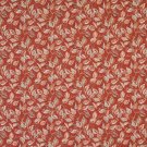54"" Wide F912 Red, Pink And Green, Floral Leaves Tapestry Upholstery Fabric By The Yard