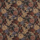 54"" Wide F924 Red And Green, Floral Tapestry Upholstery Fabric By The Yard