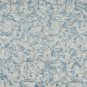 54"" Wide F801 Blue And Ivory, Pastel Floral Leaves Jacquard Woven Upholstery Fabric By The Yard