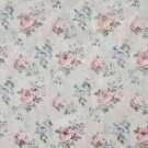 54"" Wide F810 Blue, Pink And Green, Pastel Floral Roses Jacquard Woven Upholstery Fabric By The Yar
