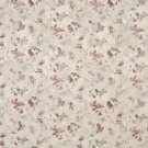 F816 Green Red Blue Gold Pastel Butterflies Flowers Jacquard Woven Upholstery Fabric By The Yard
