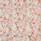 54"" Wide F829 Red, Gold And Green, Floral Garden Jacquard Woven Upholstery Fabric By The Yard