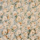 54"" Wide F836 Gold, Blue And Green, Floral Garden Jacquard Woven Upholstery Fabric By The Yard