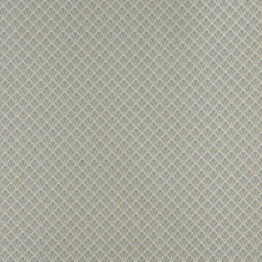 54"" Wide D357, Green, White And Gold Small Scale Shell Jacquard Woven Upholstery Fabric By The Yard