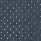 54"" Wide C610 Blue And Beige, Dotted Country Style Upholstery Fabric By The Yard