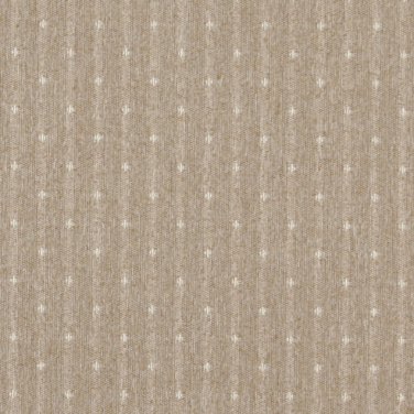 54"" Wide C611 Sand And Ivory, Dotted Country Style Upholstery Fabric By The Yard