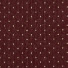54"" Wide C612 Burgundy And Beige, Dotted Country Style Upholstery Fabric By The Yard