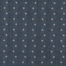 54"" Wide C630 Blue And Beige, Mini Flowers Country Style Upholstery Fabric By The Yard