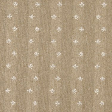 54"" Wide C637 Gold And Ivory, Mini Flowers Country Style Upholstery Fabric By The Yard