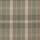 54"" Wide C640 Light Brown, Green And Ivory, Large Plaid Country Style Upholstery Fabric By The Yard
