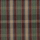 54"" Wide C642 Burgundy Blue Green Beige Large Plaid Country Style Upholstery Fabric By The Yard