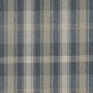 54"" Wide C643 Blue, Green And Ivory, Large Plaid Country Style Upholstery Fabric By The Yard