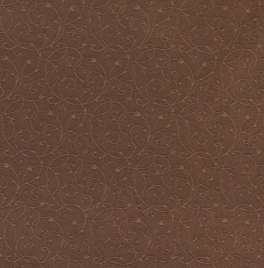 C148 Brown Scroll Lattice Trellis Jacquard Linen Look Upholstery Window Treatment Fabric By The Yard