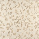 54"" Wide K0011D Ivory Embroidered Floral Brocade Upholstery Window Treatments Fabric By The Yard