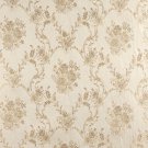 54"" Wide K0014D Ivory Large Scale Embroidered Floral Brocade Upholstery Fabric By The Yard