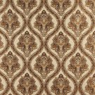 54"" Wide K0016E Beige Brown Gold Ivory Embroidered Traditional Brocade Upholstery Fabric By The Yar