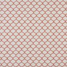54"" Wide K0005C Persimmon Off White Modern Geometric Designer Quality Upholstery Fabric By The Yard