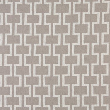 54"" Wide K0006F Grey and Off White, Modern, Geometric Designer Quality Upholstery Fabric By The Yar