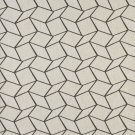 54"" Wide K0007D Taupe and Off White, Geometric Boxes, Designer Quality Upholstery Fabric By The Yar