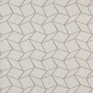 54"" Wide K0007F Grey and Off White, Geometric Boxes, Designer Quality Upholstery Fabric By The Yard
