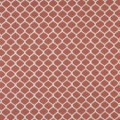 54"" Wide K0008C Persimmon Off White Modern Geometric Designer Quality Upholstery Fabric By The Yard