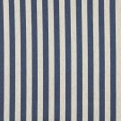 54"" Wide K0009E Blue and Off White, Striped, Designer Quality Upholstery Fabric By The Yard