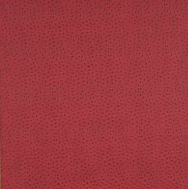 54"" Wide G235 Cherry Red, Textured Faux Ostrich Upholstery Vinyl By The Yard
