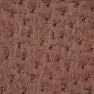 54"" Wide G240 Brown, Textured Faux Ostrich Upholstery Vinyl By The Yard